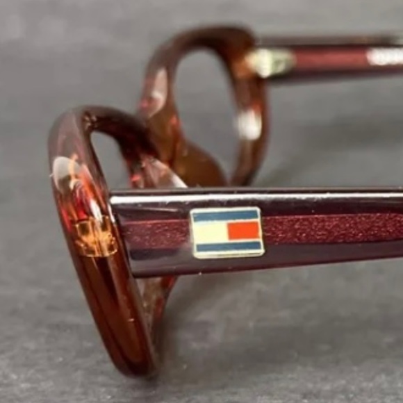 Tommy Hilfiger 4381 Cat Eye Clear Red Eyeglass Frames 49-19-130 - Picture 4 of 6